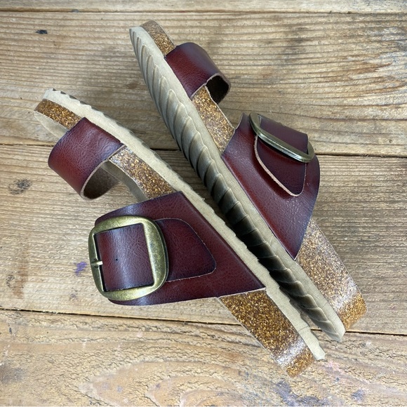 Björndal Women’s Big Buckle Candace Slip On Sandals Size 10 - Picture 4 of 8